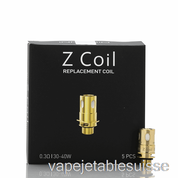 Vape Suisse Innokin Z Bobines De Remplacement Bobines 0.3ohm Z